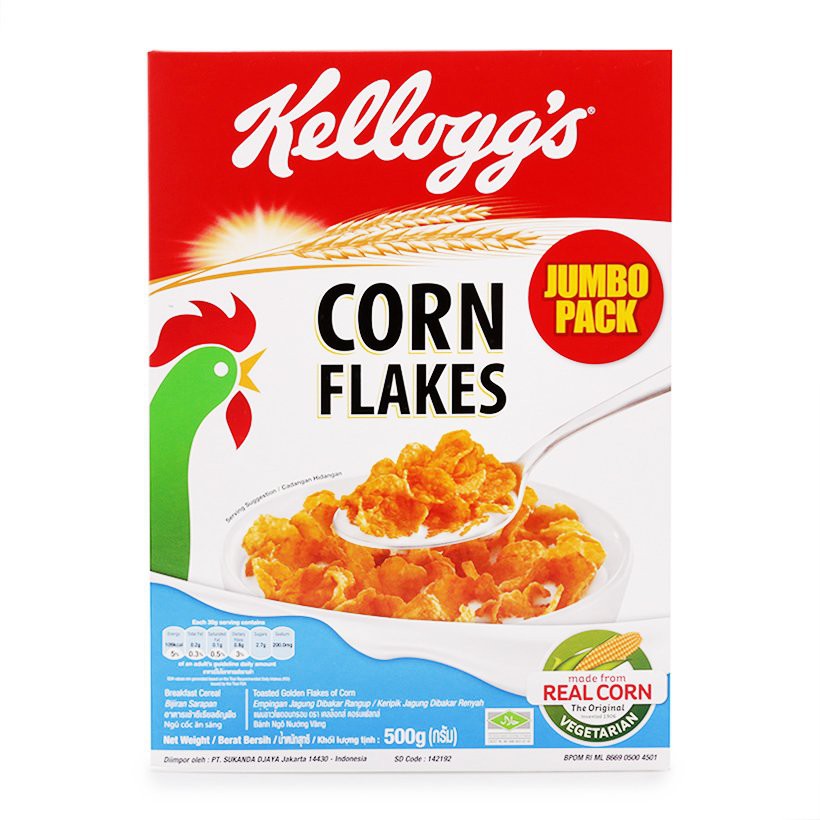 [FLASH SALE] Ngũ Cốc Ăn Sáng Corn Flakes Kellogg's 275g xuất xứ Thái Lan