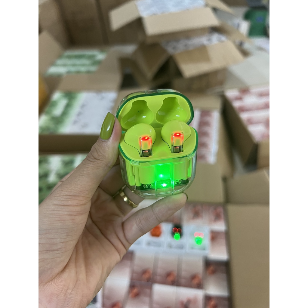 Tai nghe bluetooth không dây YX06 bản 5.1 mới nhất âm thanh trong bass tốt pin khoẻ Bảo hành 3 tháng đổi mới