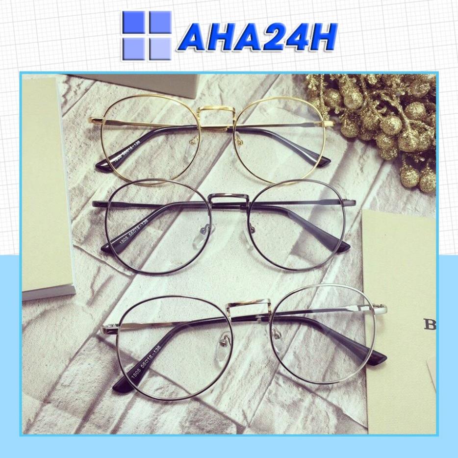 Gọng kính giả cận ngố siêu kute💖FREESHIP💖mắt kính nam nữ nobita cao cấp AH127