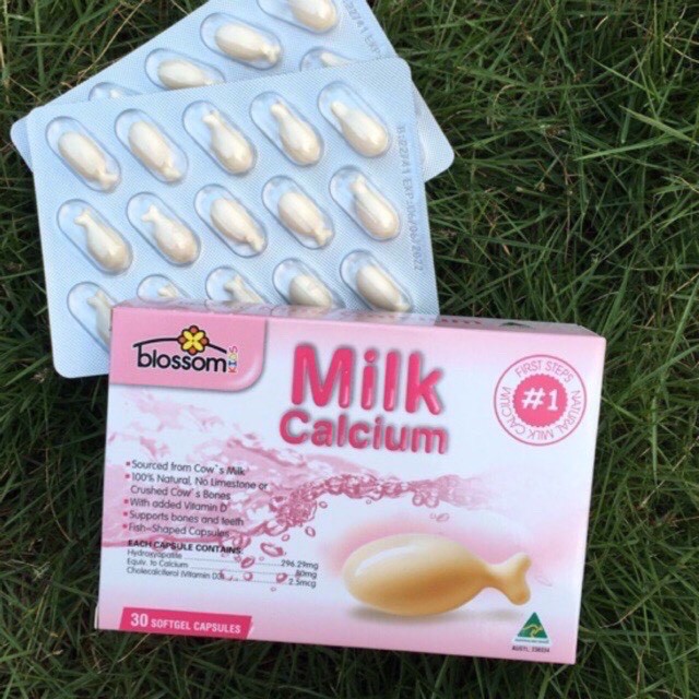 Viên uống milk calclum 30/90 viên