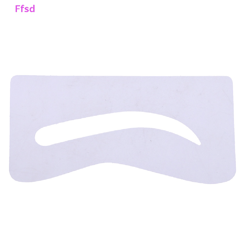 {Ffsd} Set 10 Cặp Khuôn Thẻ Định Hình Lông Mày Quyến Rũ Hàng Bán Chạy