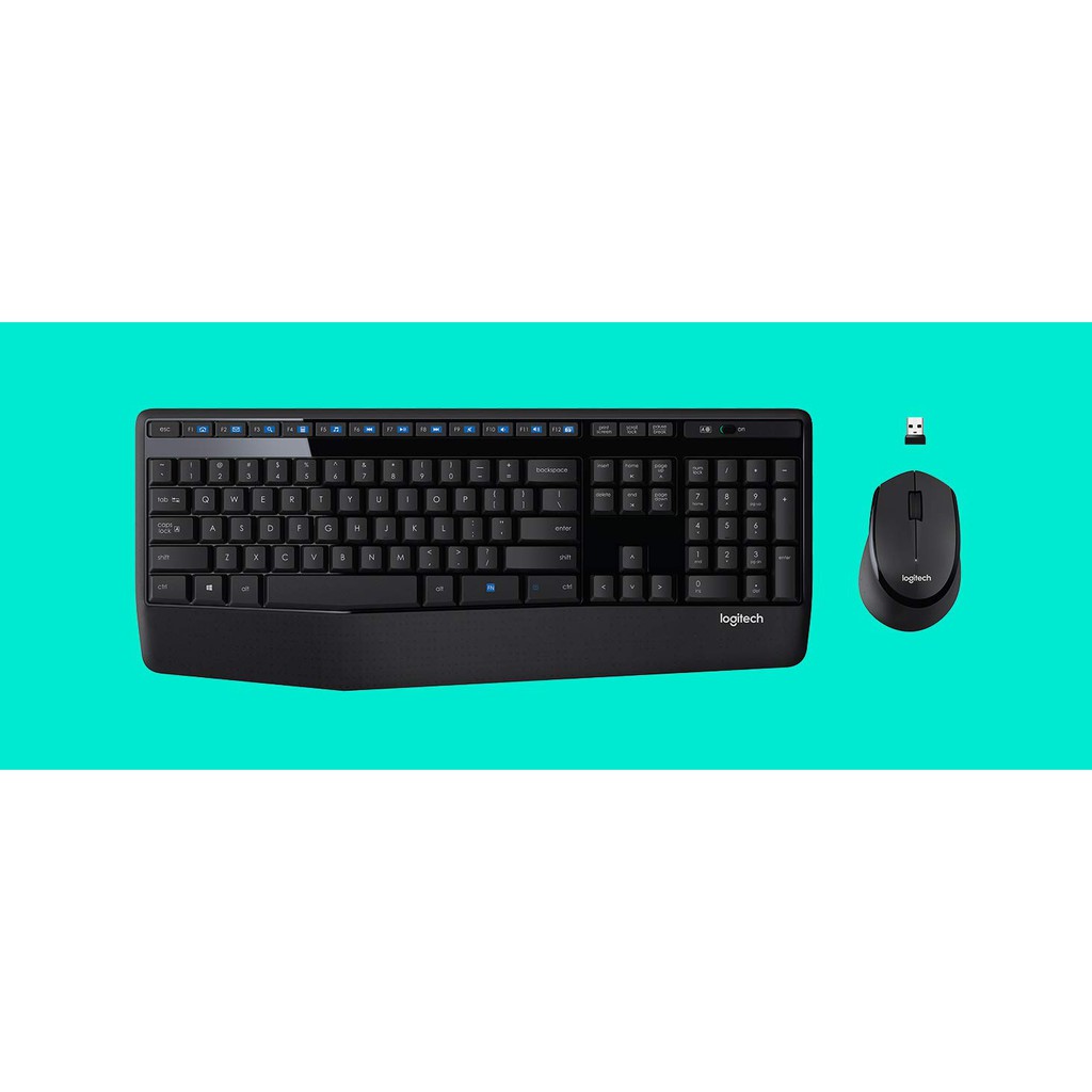 Bộ bàn phím và chuột không dây Logitech Mk345