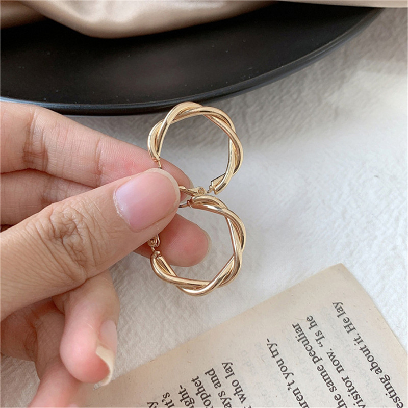 Đôi bông tai dạng vòng kiểu dáng Bohemian thời trang cho nữ