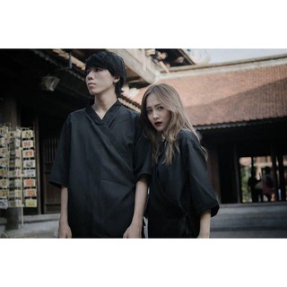 Set Áo yukata + quần culottes Hẻm Lạ