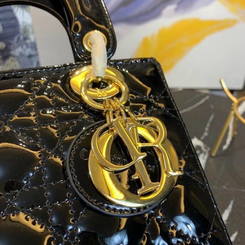Túi xách nữ Dior lady da bóng hàng đẹp fullbox