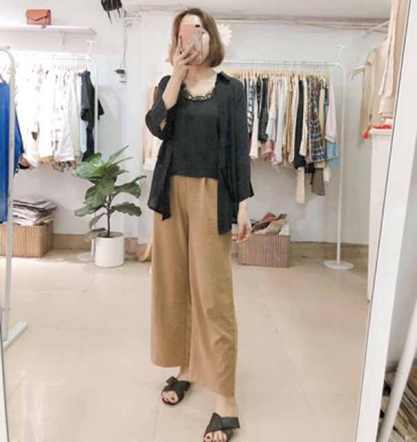 culottes đũi khuy chun sau | BigBuy360 - bigbuy360.vn