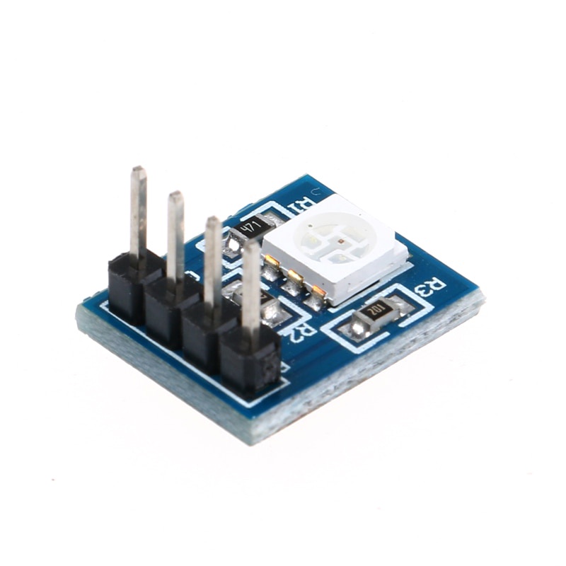 Bảng Mạch Cảm Biến Đèn LED RGB ESP8266 ESP01 ESP-01 WS2812 5050 SMD 3 Màu Dành Cho Arduino KY-016-009