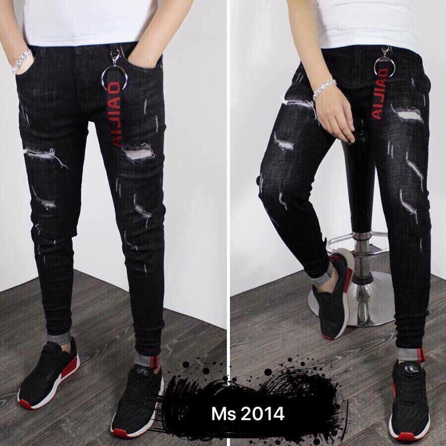 Quần jean nam rách cao cấp đẹp giá rẻ nhiều mẫu siêu hot QJN09---->>>MiNA FASHION | BigBuy360 - bigbuy360.vn