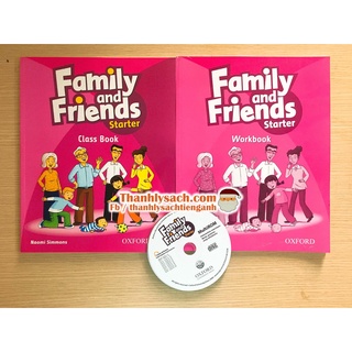 Đồ chơi - Family and friends starter SB+WB + đĩa