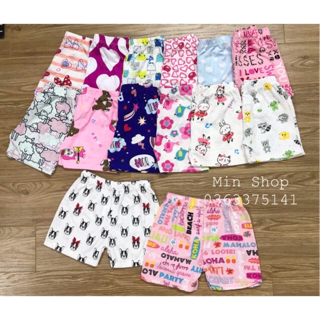 Set 10 quần cotton xuất dư