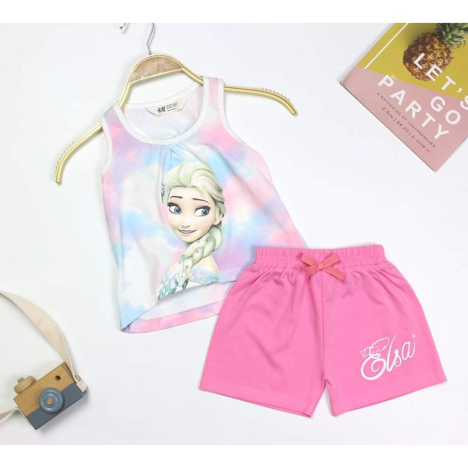 Bộ elsa hồng HM