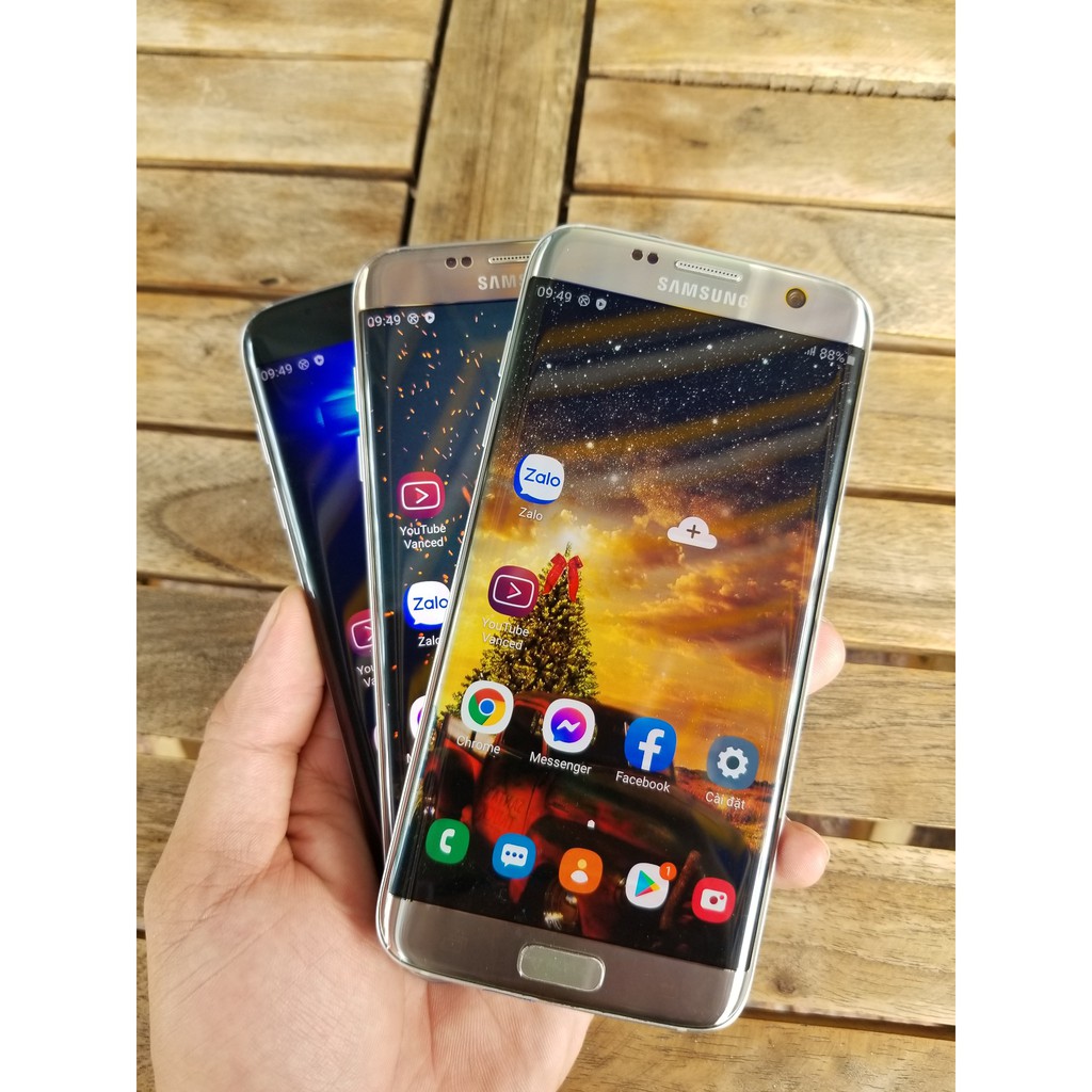 Điện Thoại Samsung Galaxy S7 Edge - Ngoại hình đẹp Rom 32GB - Ram 4GB rất nhỏ gọn thời trang | BigBuy360 - bigbuy360.vn