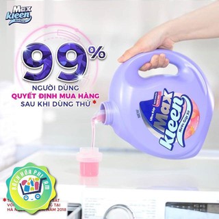 Nước giặt xả MaxKleen 2.4kg/túi