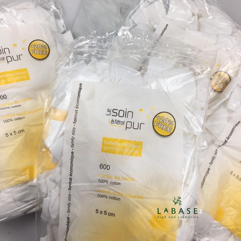 Bông tẩy trang TETRA 500 miếng hàng Pháp. | BigBuy360 - bigbuy360.vn