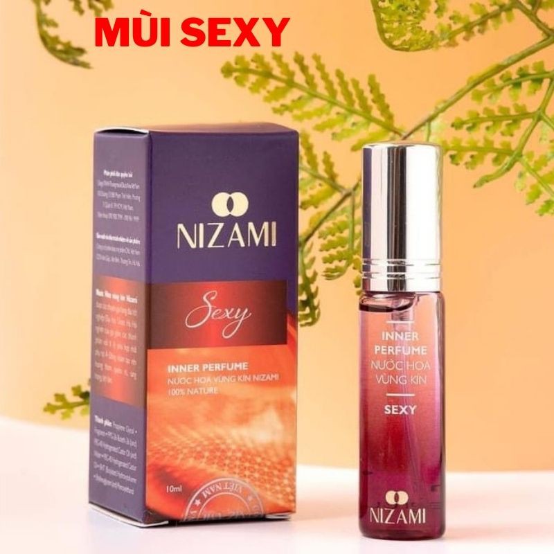 Nước hoa vùng kín 5 mùi thoải mái đam mê NIZAMI | Thế Giới Skin Care