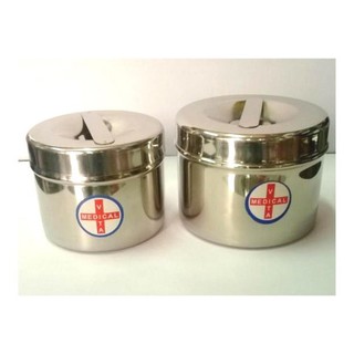 HỘP ĐỰNG BÔNG, CỒN INOX Y TẾ