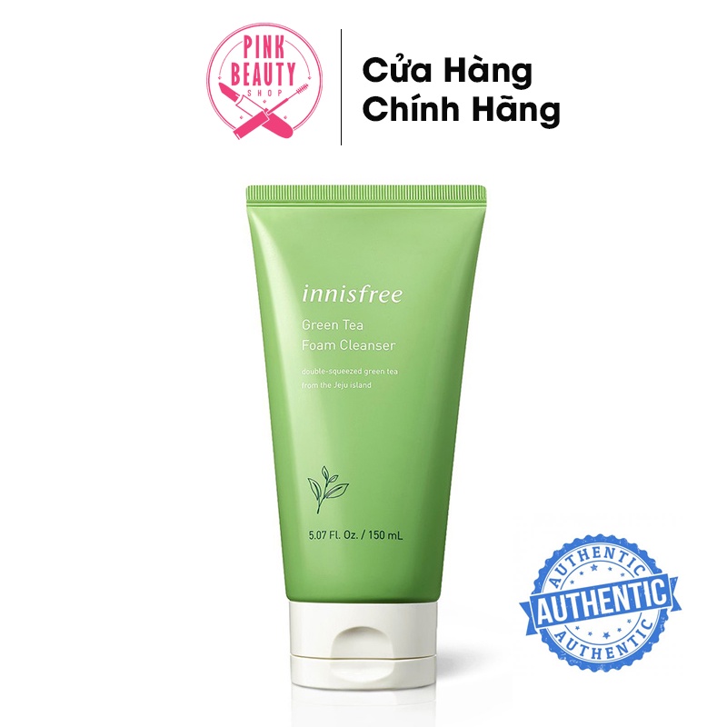 Sữa Rửa Mặt trà xanh Innisfree Green Tea Cleansing Foam