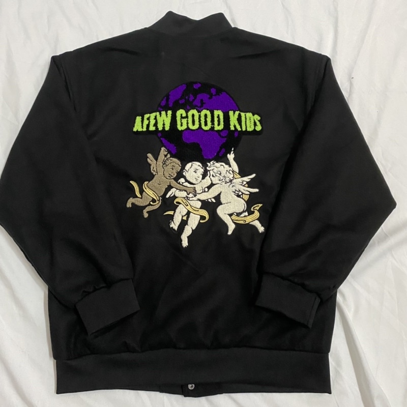 [ Deal sốc ] Áo Khoác a few good kids - Vasirty jaket dạ thêu dập 2 lớp nam nữ | BigBuy360 - bigbuy360.vn