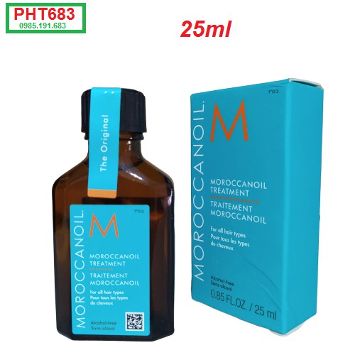 Tinh dầu dưỡng tóc Moroccanoil 25ml