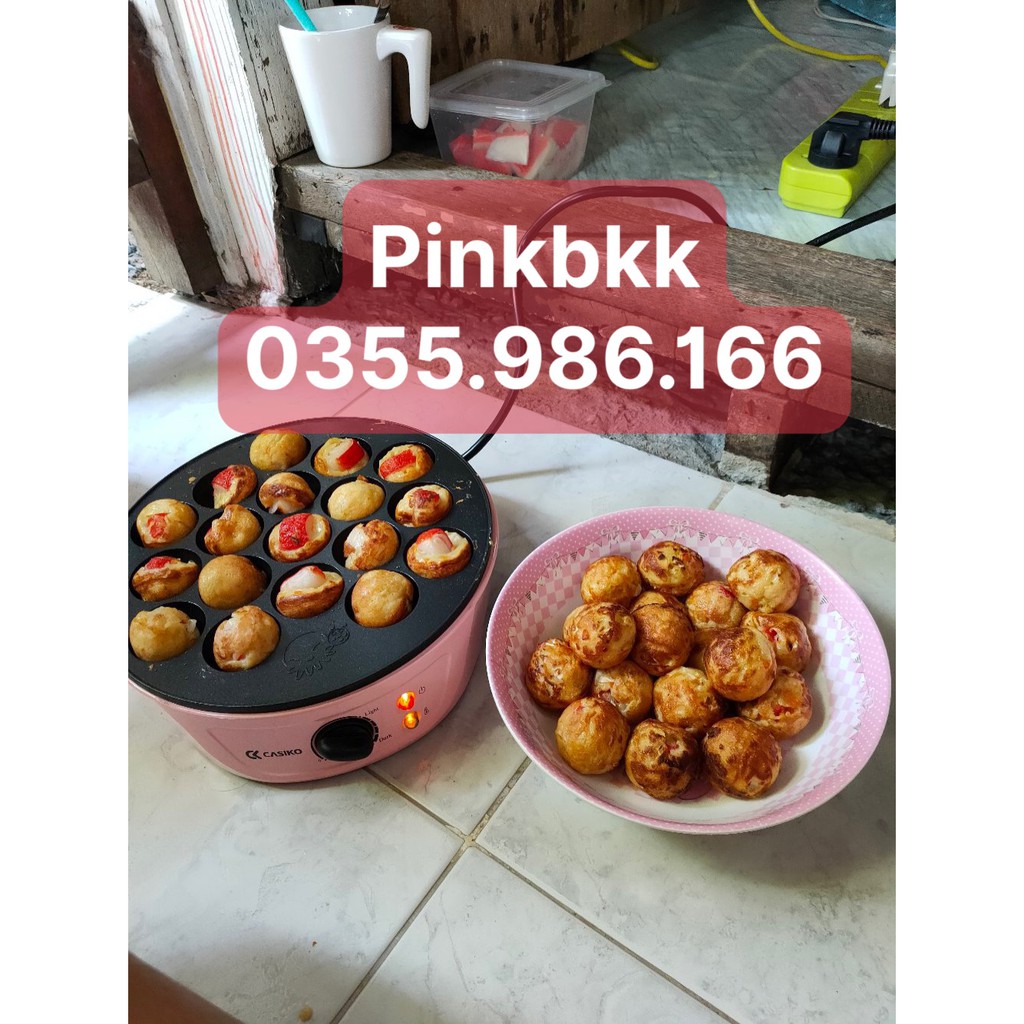 Máy làm bánh bạch tuộc Thái Lan Casiko Takoyaki  CK5004A