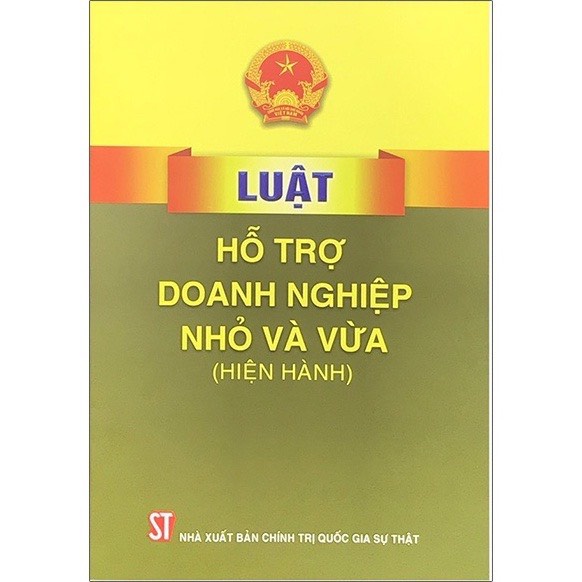 Sách - Luật hỗ trợ doanh nghiệp nhỏ và vừa