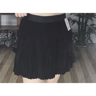{SALE}CHÂN VÁY XẾP LY LƯNG CHUN 55-100kg ( Big Size Huỳnh Ngọc )