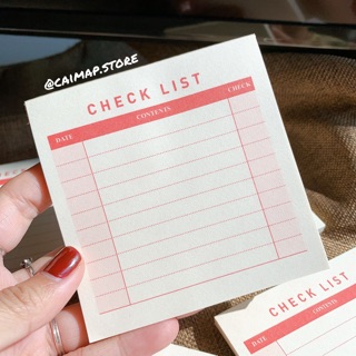 CHECKLIST - WEEKLYPLAN DÙNG GHI CHÚ