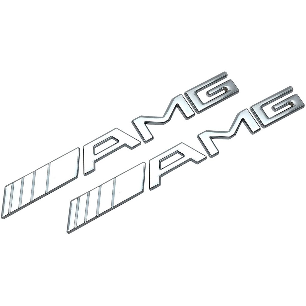 Tem Logo Chữ Nổi AMG Dán Trang Trí Ô Tô