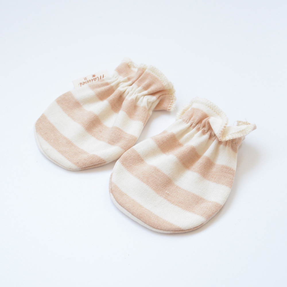 [HÀNG ĐẸP] Bao tay cho bé sơ sinh cotton ORGIANIC cao cấp 100% không chất tẩy nhuộm an toàn cho bé bo chun