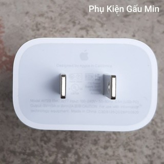 Củ Sạc Nhanh PD 18w Bóc Máy IP 11 Pro Max.Củ sạc USB-C Power Adapter 18W/ Cho 11,11 PROMAX, XSM ,X