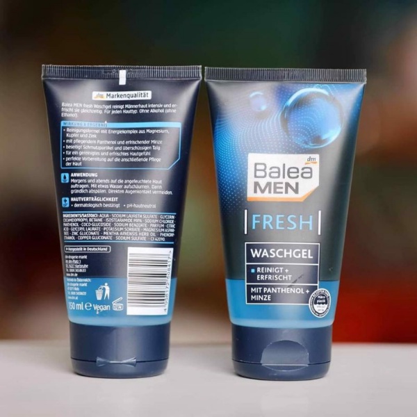 Sữa rửa mặt Balea Men 150ml nội địa Đức - Shop Melyca