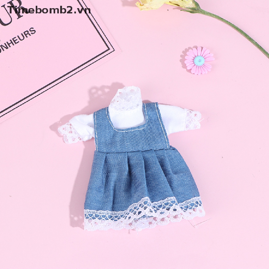 Set 2 Bộ Đồ mini Tỉ Lệ 1: 8 Dành Cho Búp Bê