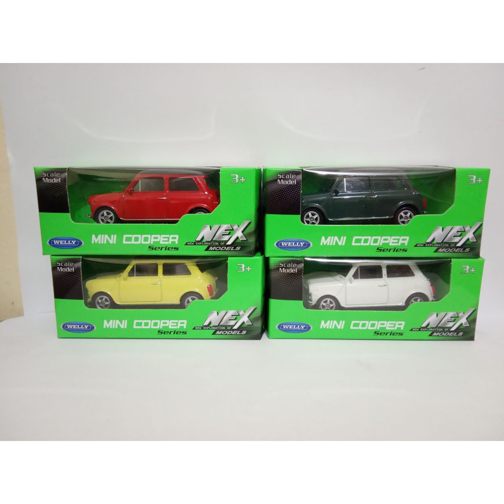 WELLY Mô Hình Xe Đồ Chơi mini cooper 1300 60 Moris