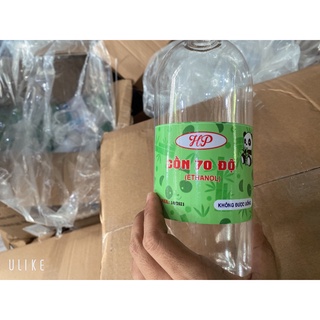 Cồn Sát Khuẩn 70 độ  ---  Chai 1 Lít