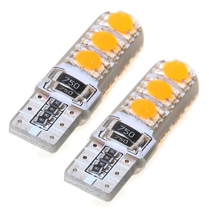 Đèn LED T10 5050 DC12V ánh sáng trắng cao cấp cho xe ô tô