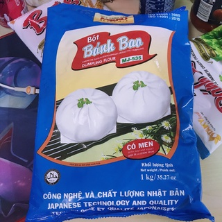 Bột bánh bao trộn sẵn có men mikko túi 1kg làm bánh bao