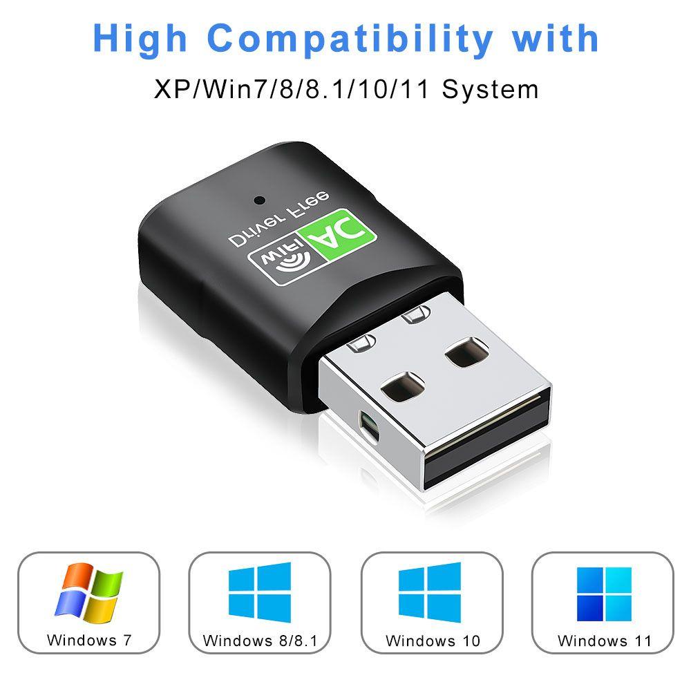 Usb Thu Tín Hiệu Wifi Băng Tần Kép Dài 600M