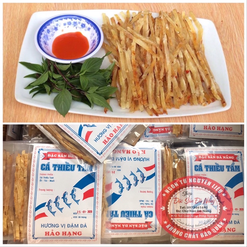Khô cá thiều que gói 200g ăn vặt siêu ngon đặc sản Đà Nẵng