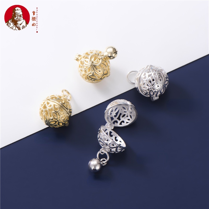 Mặt Dây Chuyền Bạc 925 Hình Chuông Cung Điện Độc Đáo
