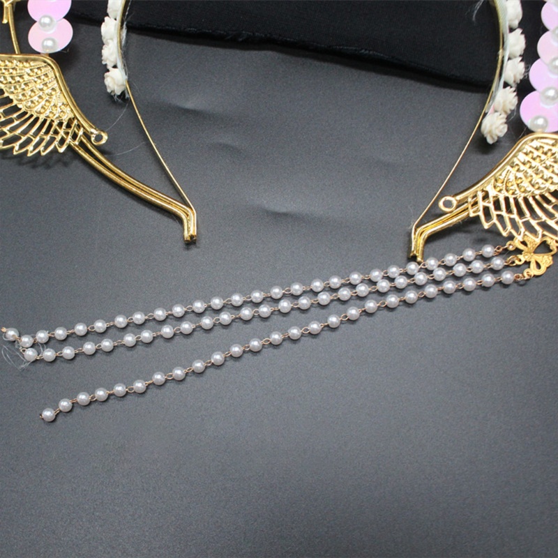 Phụ Kiện Vương Miện Kim Loại Tự Làm Phong Cách Lolita Vintage