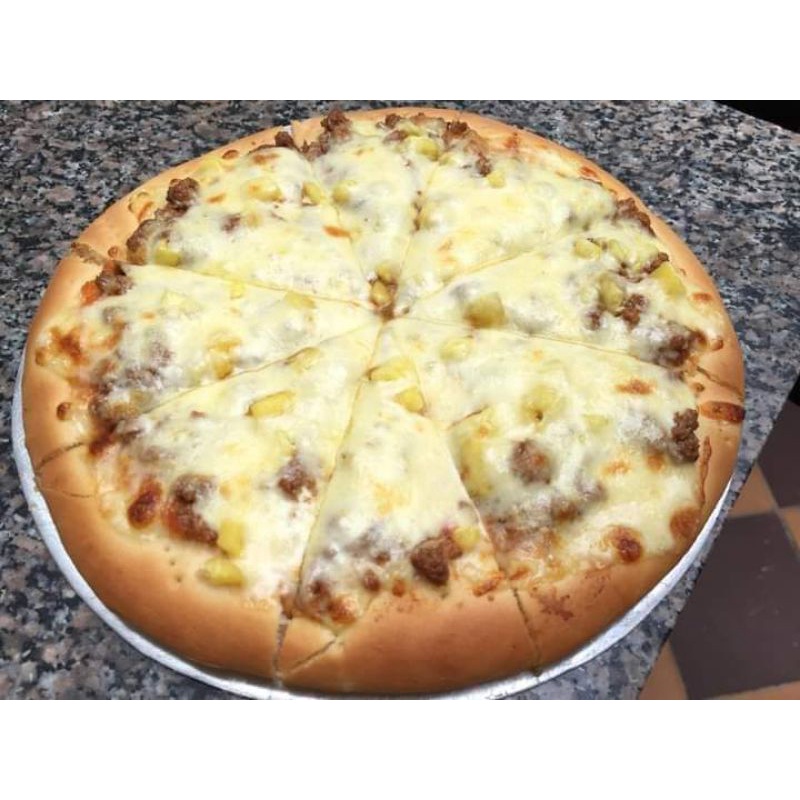 PIZZA MINI làm sẵn  SIZE 14 CM