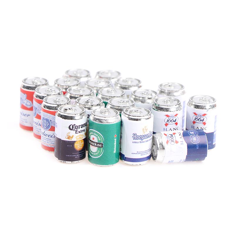 Bộ 4 Bình Nước Mềm Trang Trí Búp Bê