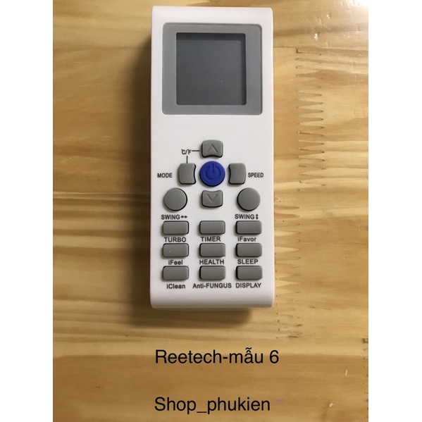 Remote máy lạnh Reetech - Điều khiển điều hoà Reetech (YRK-P002E)