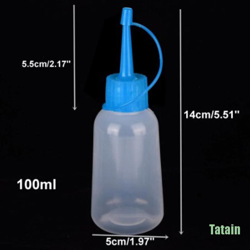 Chai nhựa rỗng 100ml có nắp đậy tiện dụng