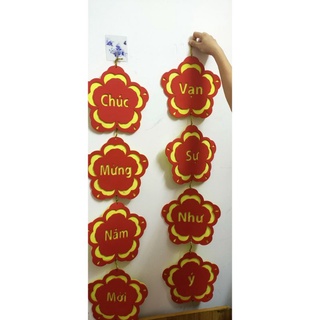 Bộ liễn treo câu đối ngày tết