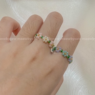 nhẫn hoa mini style Hàn Quốc cute