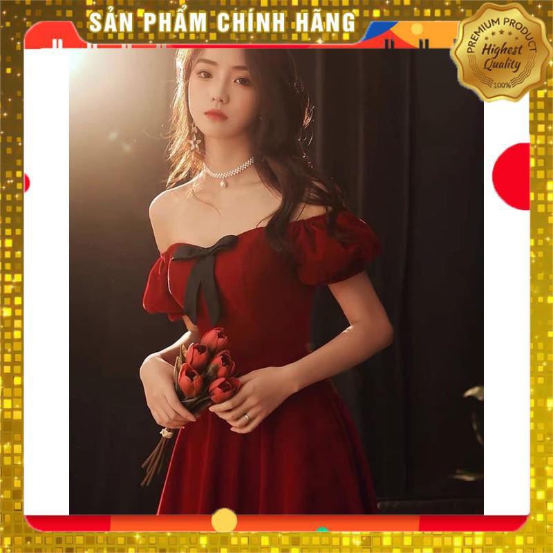 Đầm Bigsize ( dự tiệc, dạ hội ) 🍒 Đầm Maxi nơ Bigsize 60-85ký