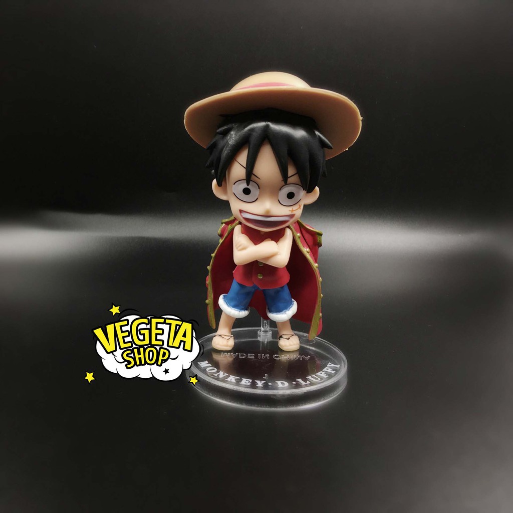 Mô hình One Piece - Luffy mũ rơm - Mẫu 3 nhân vật Luffy - Cao 12cm - Bán lẻ