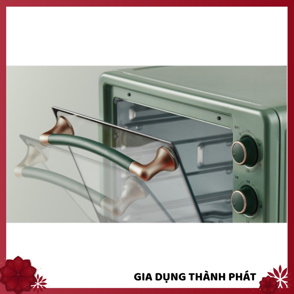 Lò nướng Bear 32L DKX-C32G5, 3 tầng, sử dụng để nướng, quay thực phẩm, độ bền cao