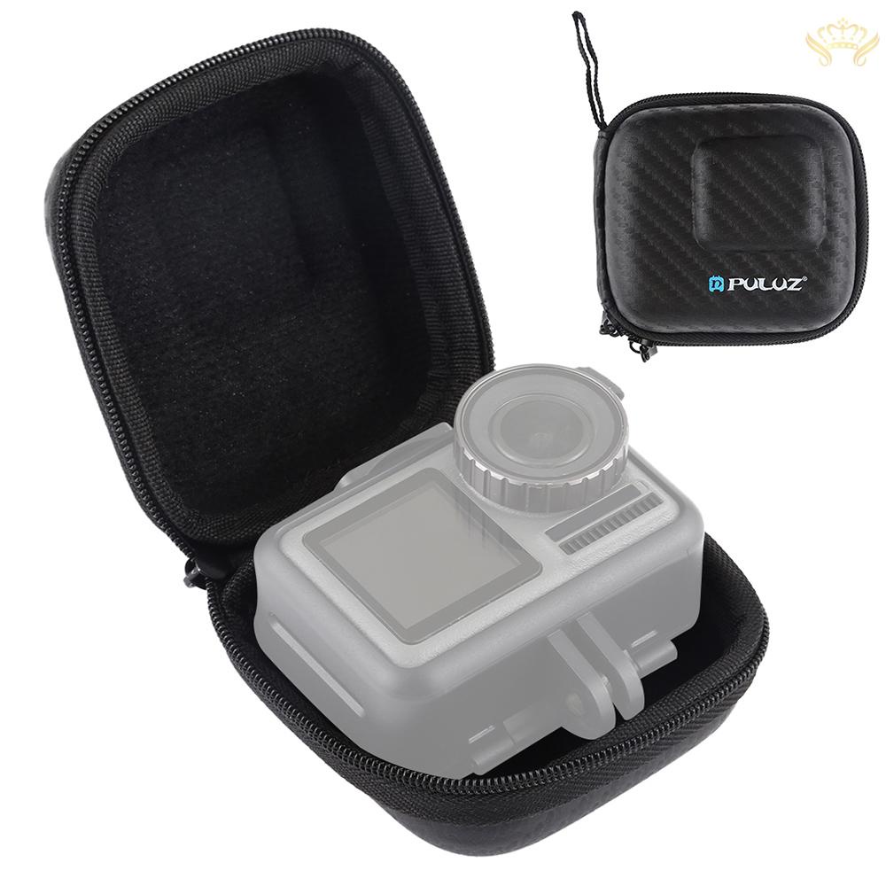 Túi Đựng Máy Ảnh Mini PULUZ Bằng Sợi Carbon Cho DJi Osmo Action